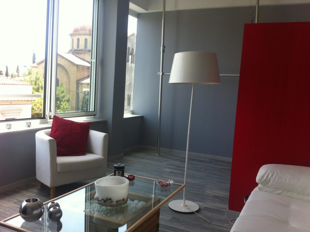 Apartmán Red Grey Loft Atény Exteriér fotografie