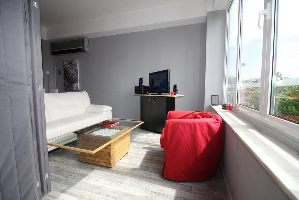 Apartmán Red Grey Loft Atény Exteriér fotografie