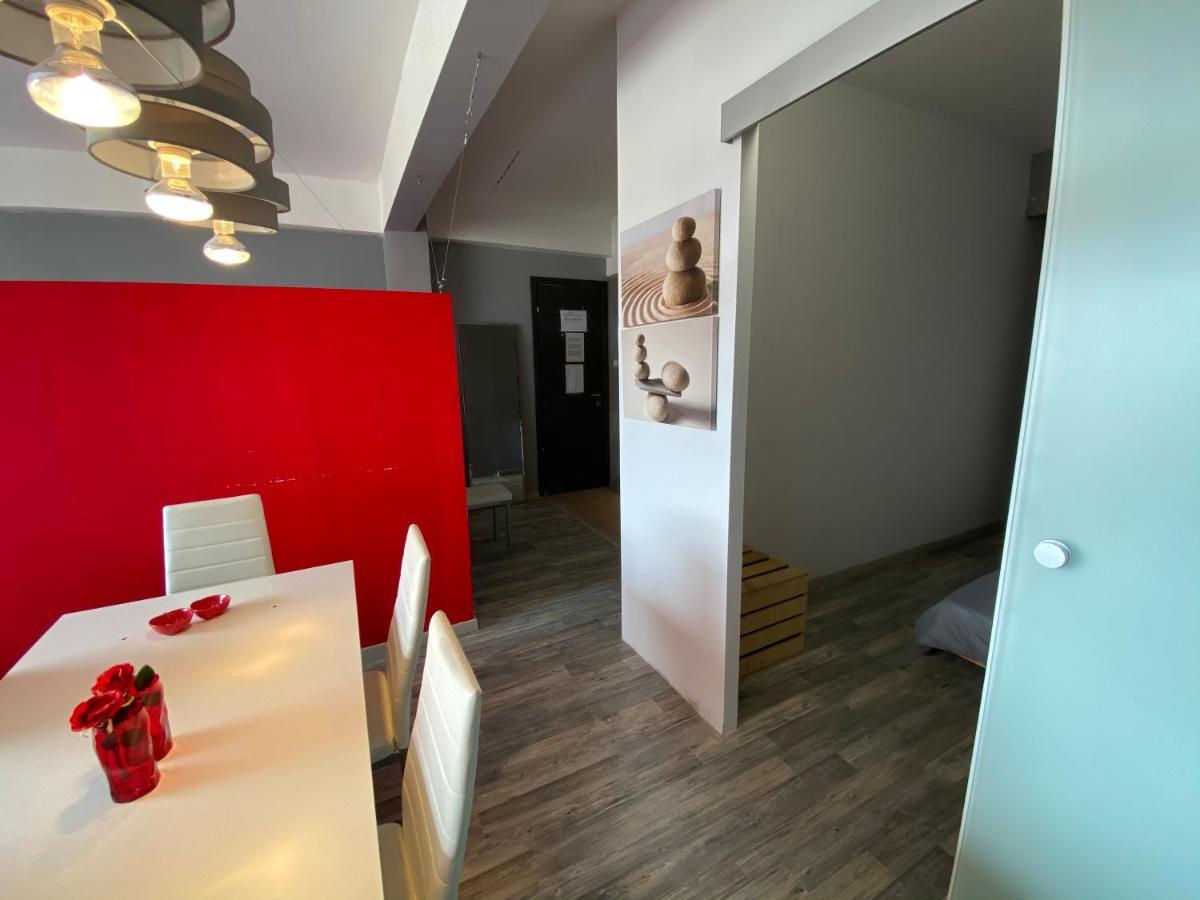 Apartmán Red Grey Loft Atény Exteriér fotografie